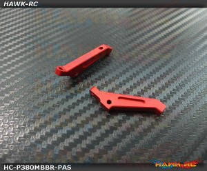 Hawk Creation MSH PROTOS 380 Metal Pitch Arm Set (Red)